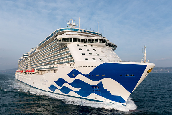 Majestic Princess at Sea Trials